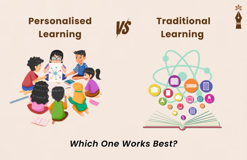 Comparison of personalised and traditional learning methods in a modern classroom setting
