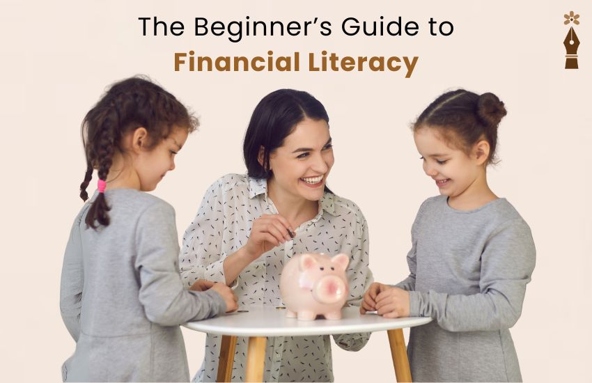 Students and adults learning budgeting and saving skills as part of a beginner’s guide to financial literacy in schools and communities