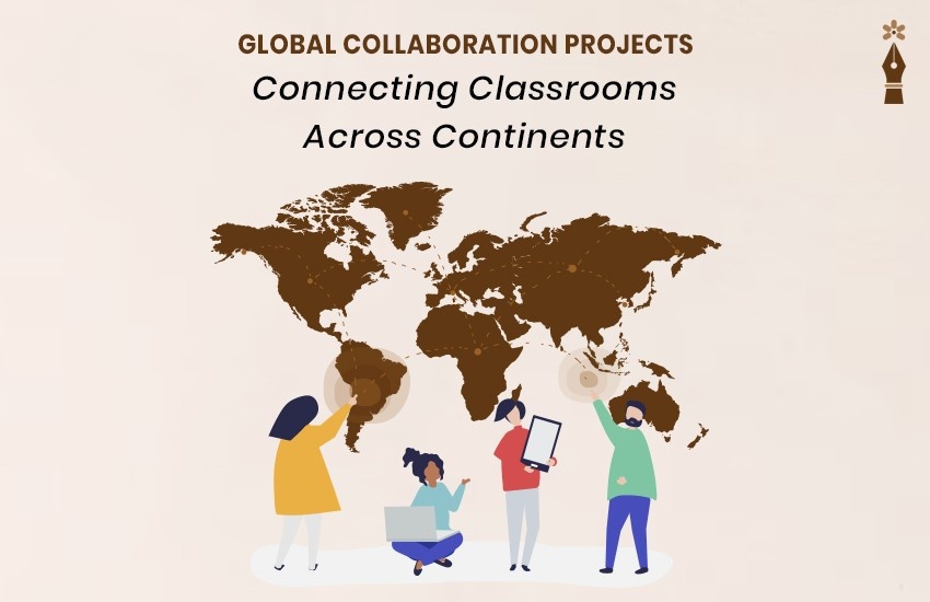 image of global collaboration project - technology classrooms